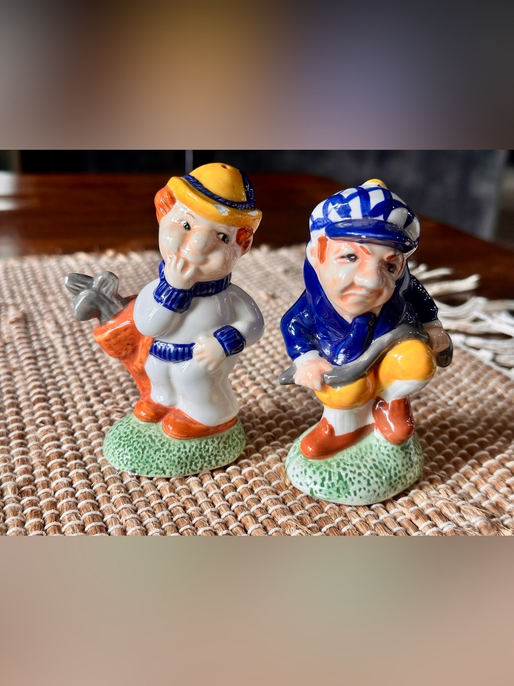 Golf Salt & Pepper Shaker Set